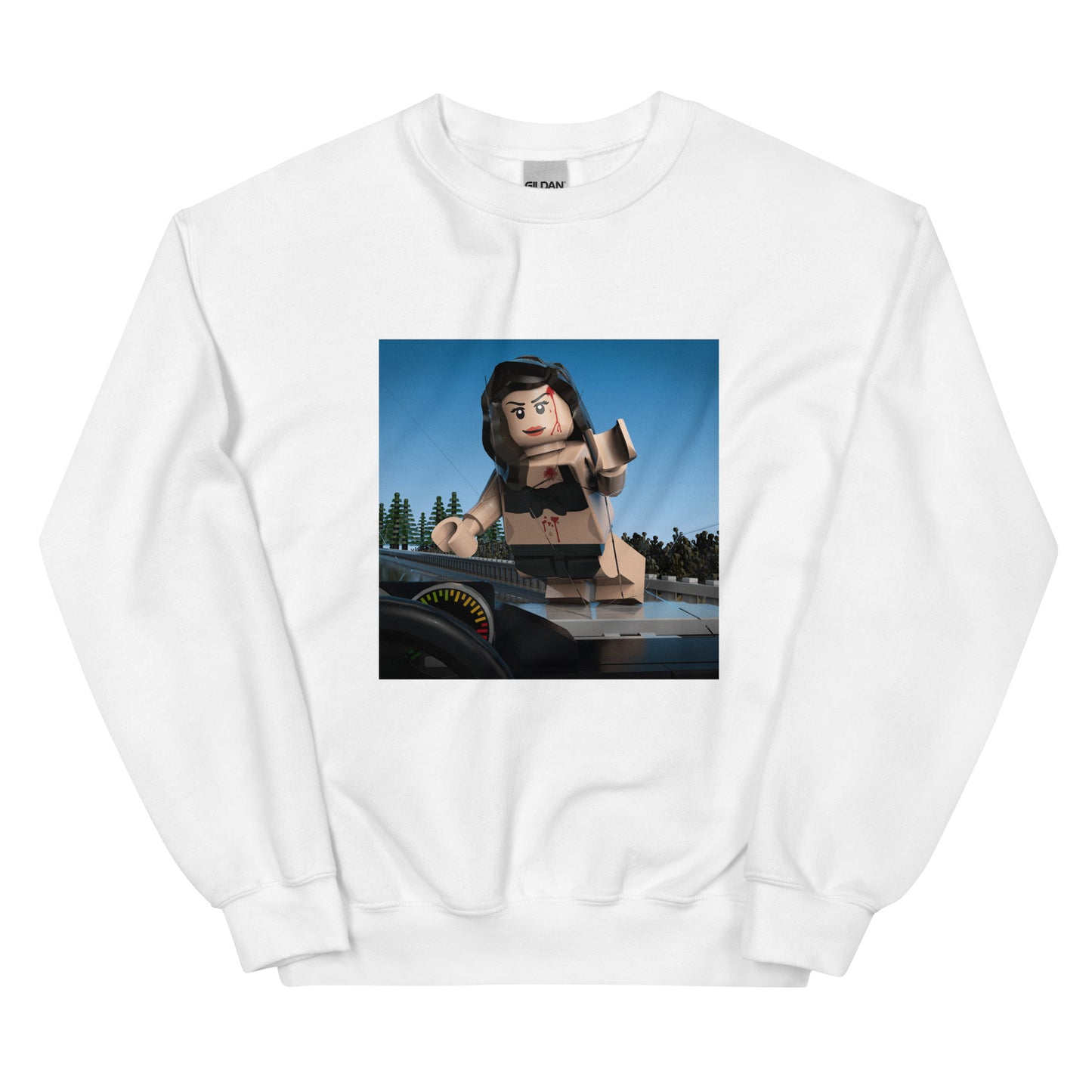 "Charli XCX - Crash" Lego Parody Sweatshirt