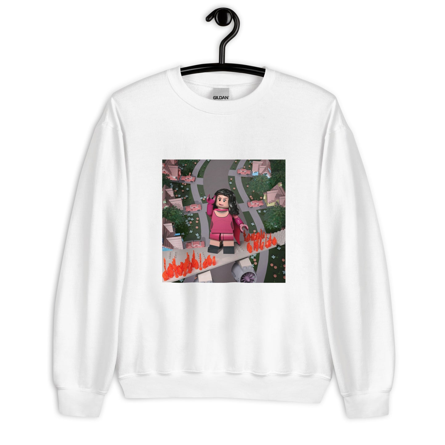 "Tate McRae - I Used To Think I Could Fly" Lego Parody Sweatshirt