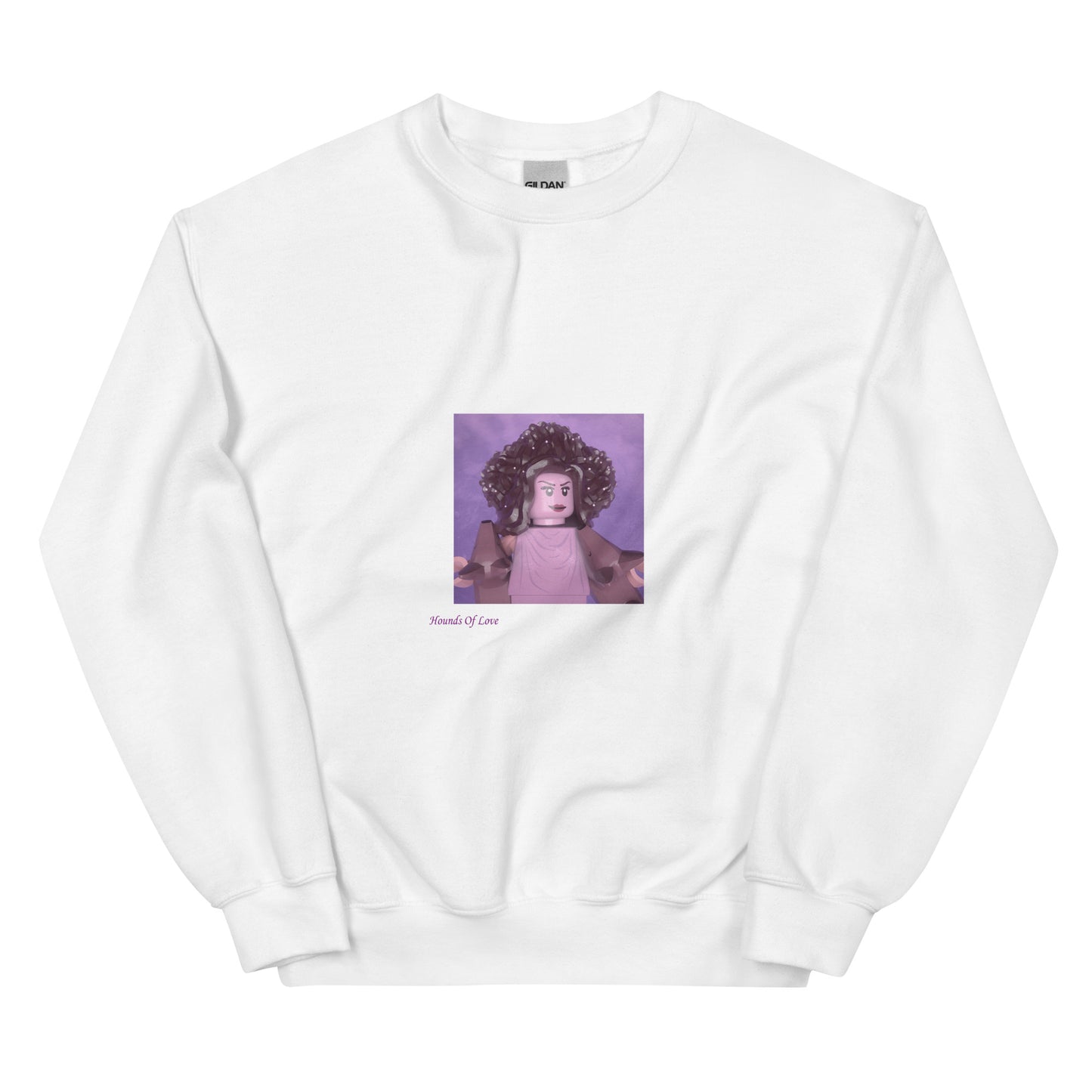 "Kate Bush - Hounds of Love" Lego Parody Sweatshirt