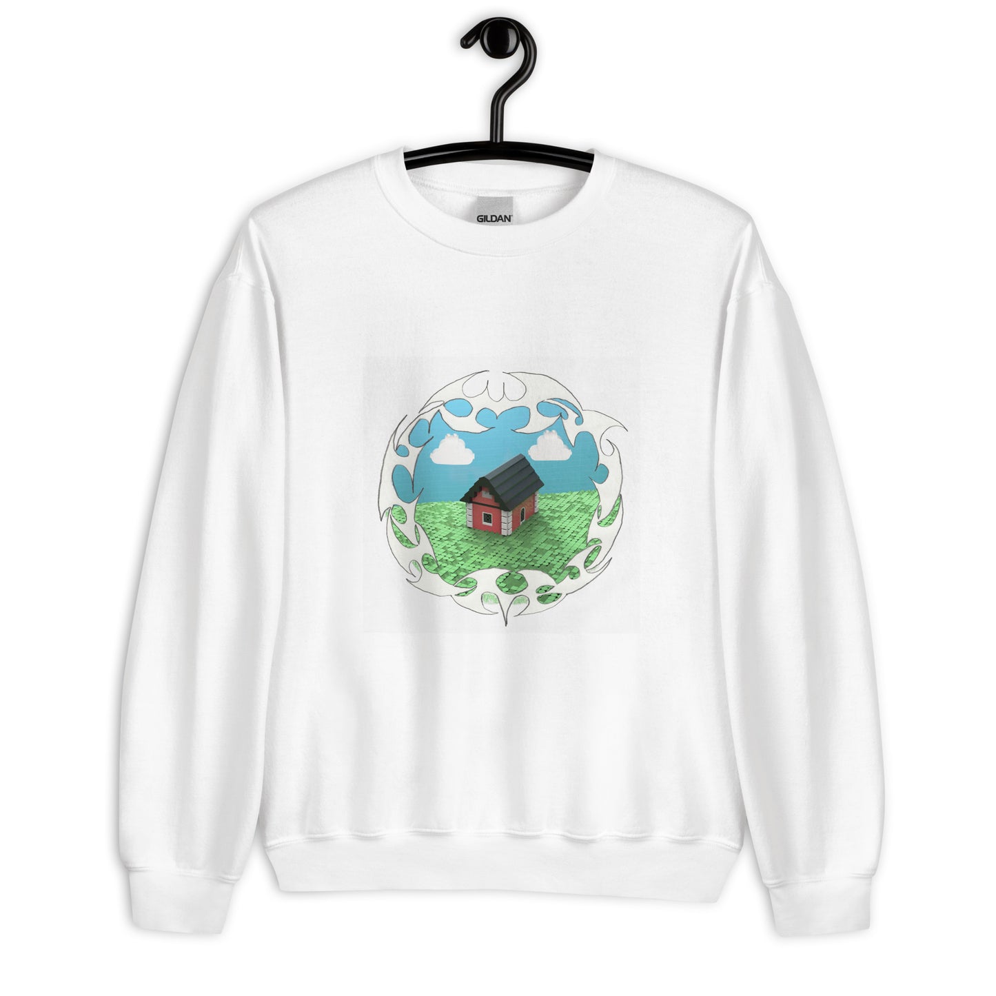 "Bladee & Ecco2k - Crest" Lego Parody Sweatshirt