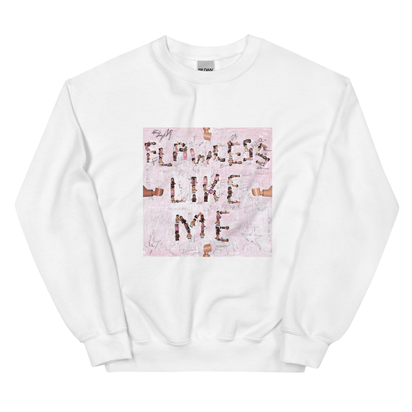 "Lucki - Flawless Like Me" Lego Parody Sweatshirt