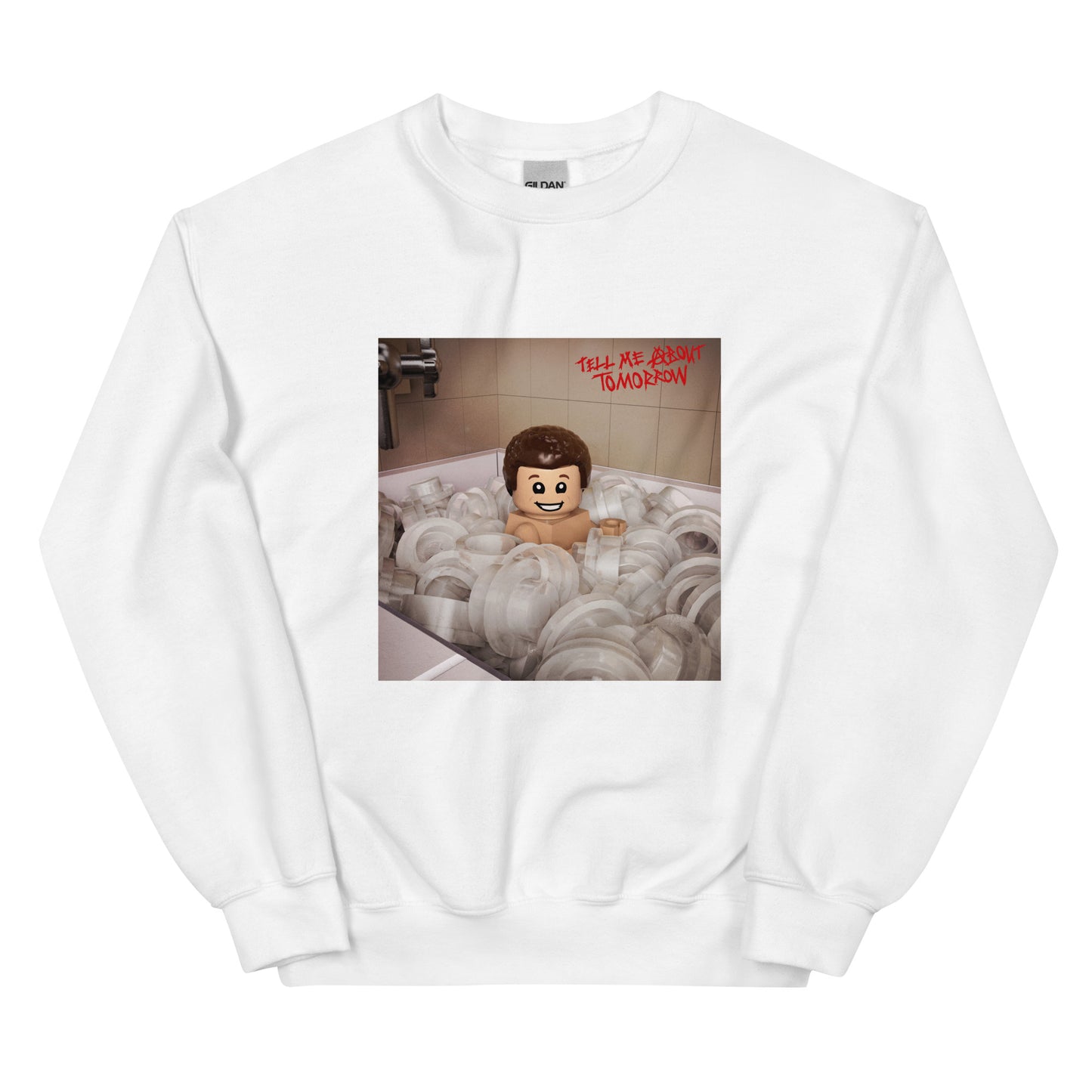 "Jxdn - Tell Me About Tomorrow" Lego Parody Sweatshirt