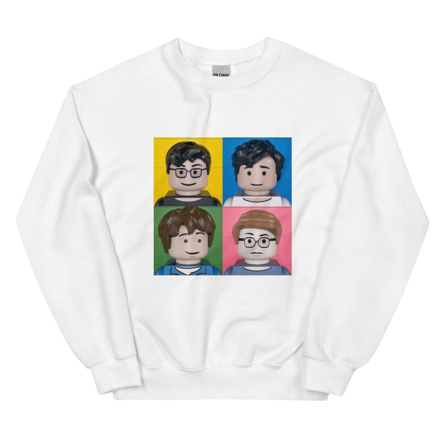 "Blur - Blur: The Best Of" Lego Parody Sweatshirt