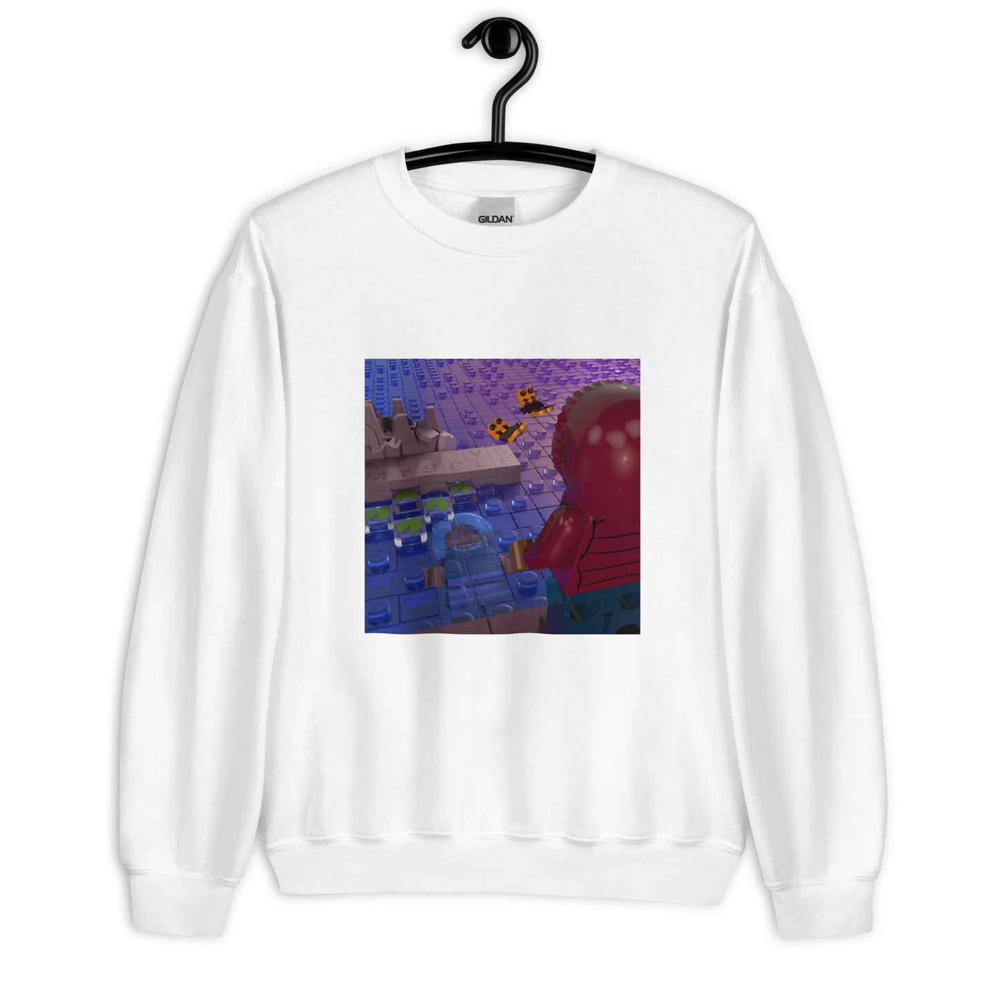 "A Boogie wit da Hoodie - Me vs. Myself" Lego Parody Sweatshirt