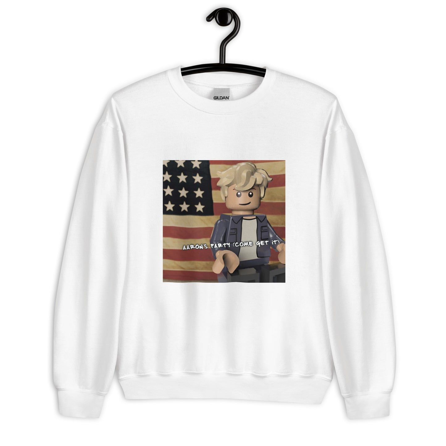 "Aaron Carter - Aaron’s Party (Come Get It)" Lego Parody Sweatshirt