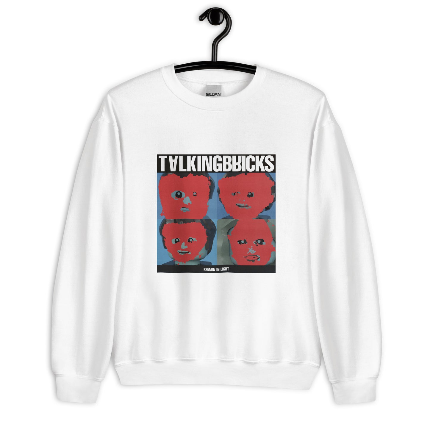 "Talking Heads - Remain in Light" Lego Parody Sweatshirt