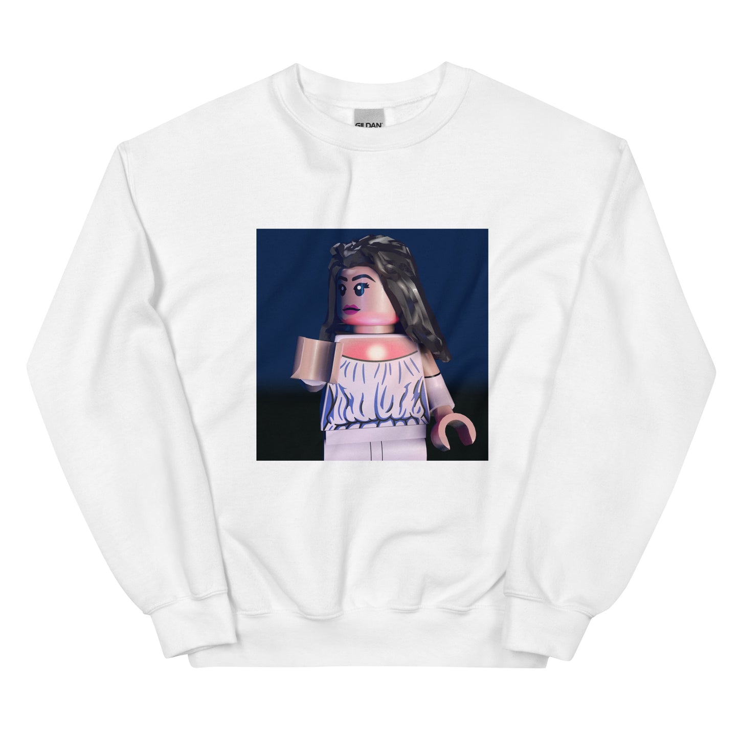 "Weyes Blood - And In The Darkness, Hearts Aglow" Lego Parody Sweatshirt