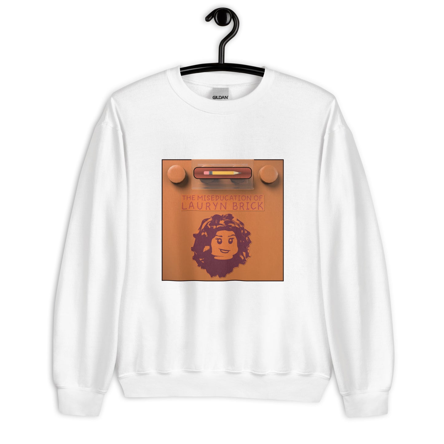 "Lauryn Hill - The Miseducation of Lauryn Hill" Lego Parody Sweatshirt