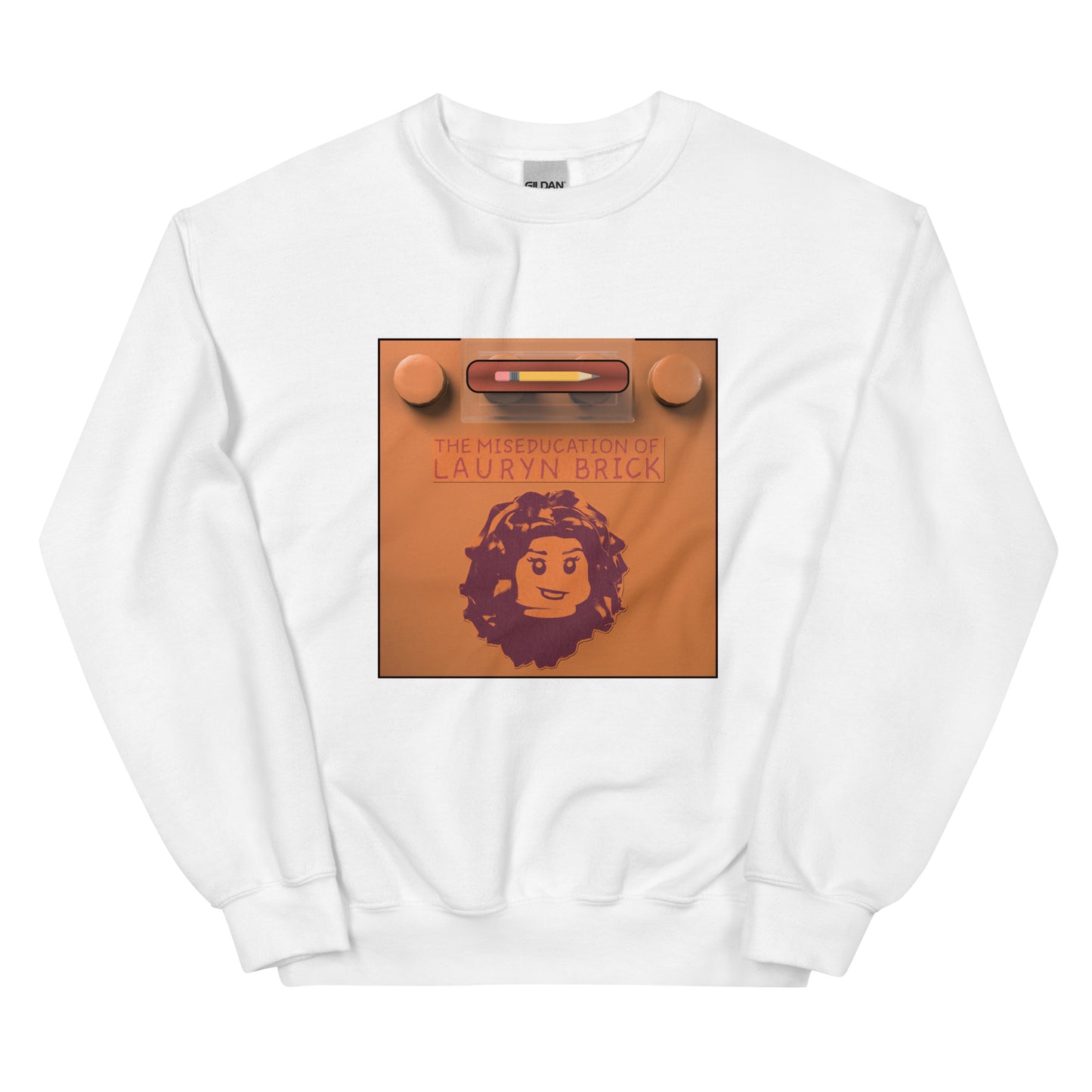 "Lauryn Hill - The Miseducation of Lauryn Hill" Lego Parody Sweatshirt