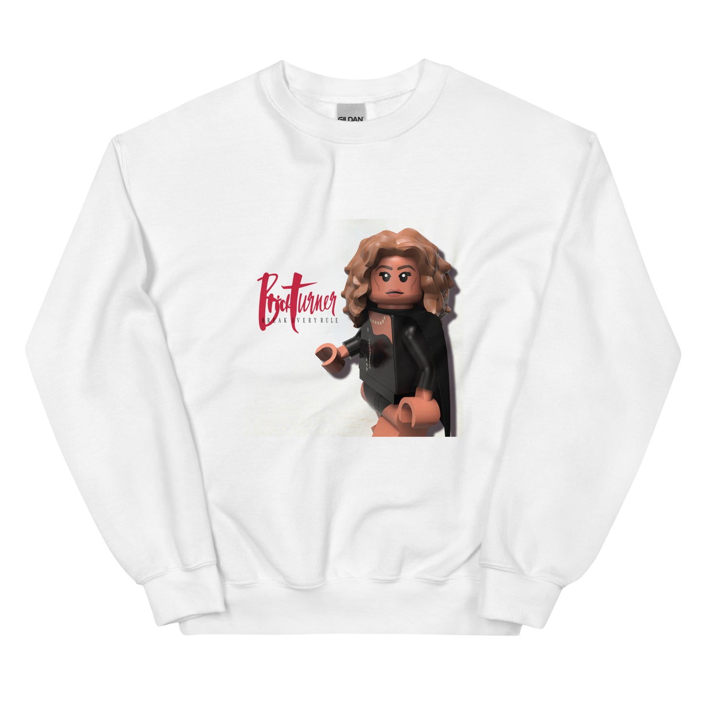 "Tina Turner - Break Every Rule" Lego Parody Sweatshirt