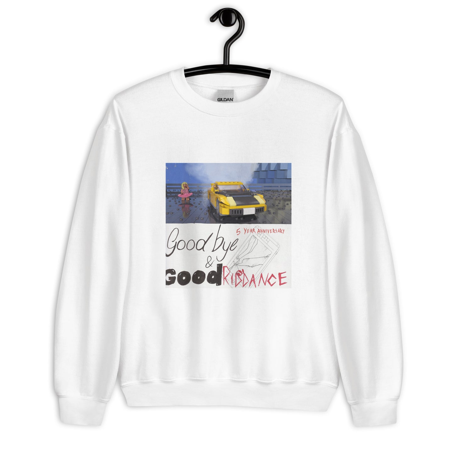 "Juice WRLD - Goodbye & Good Riddance (5 Year Anniversary Edition)" Lego Parody Sweatshirt