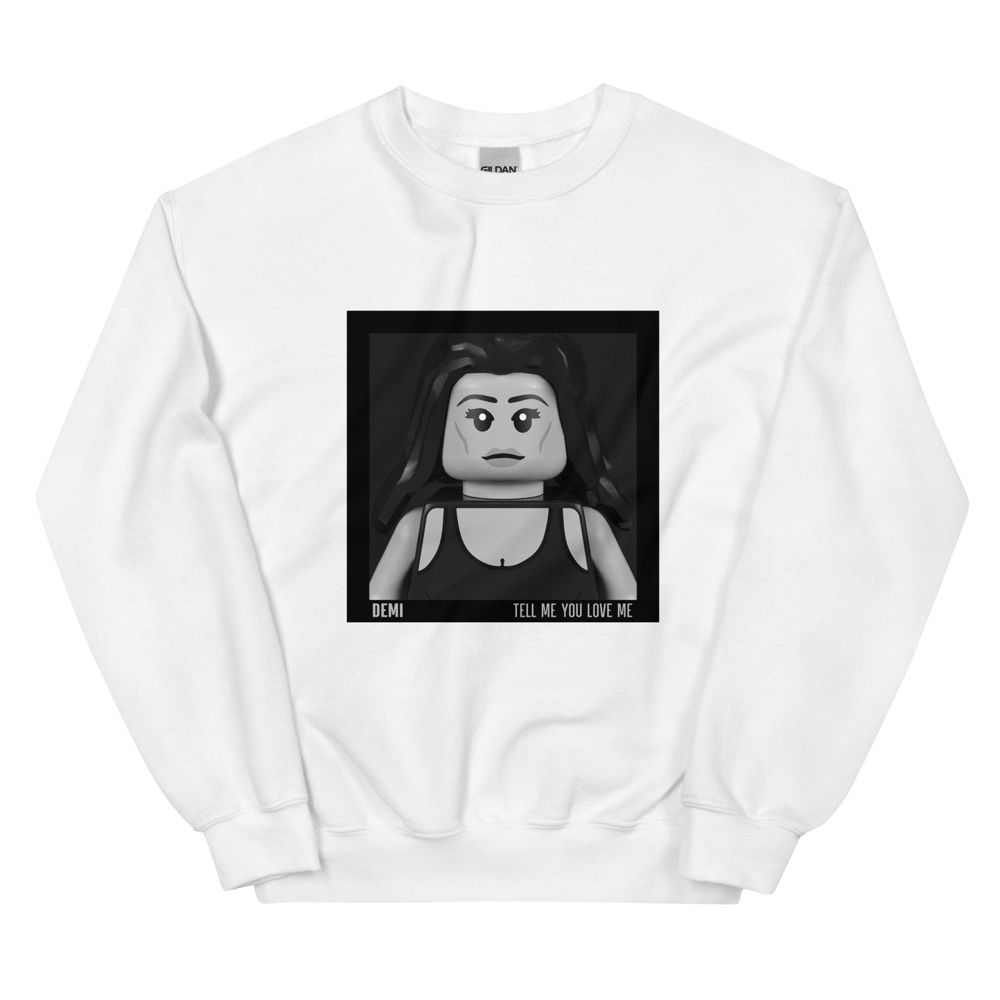 "Demi Lovato - Tell Me You Love Me" Lego Parody Sweatshirt