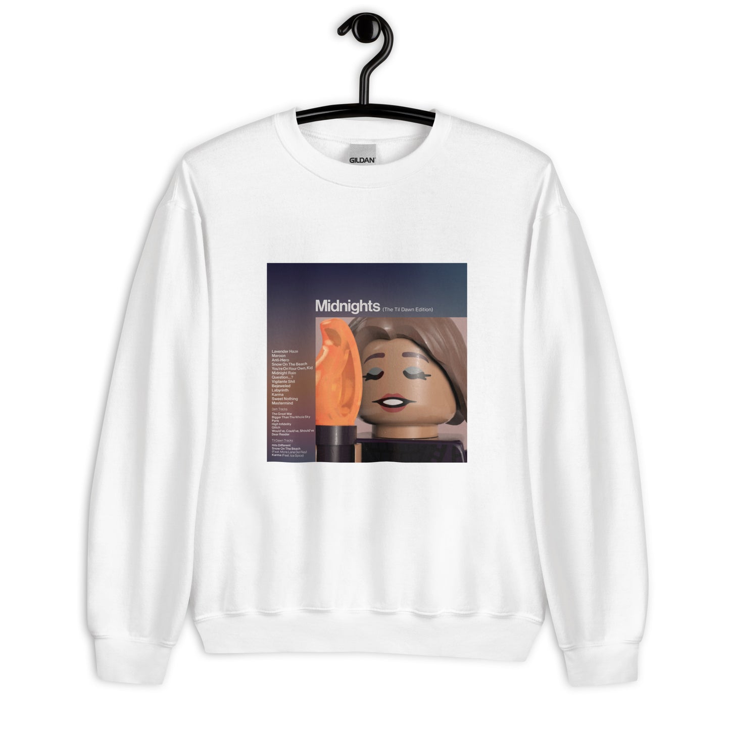 "Taylor Swift - Midnights (The Til Dawn Edition)" Lego Parody Sweatshirt