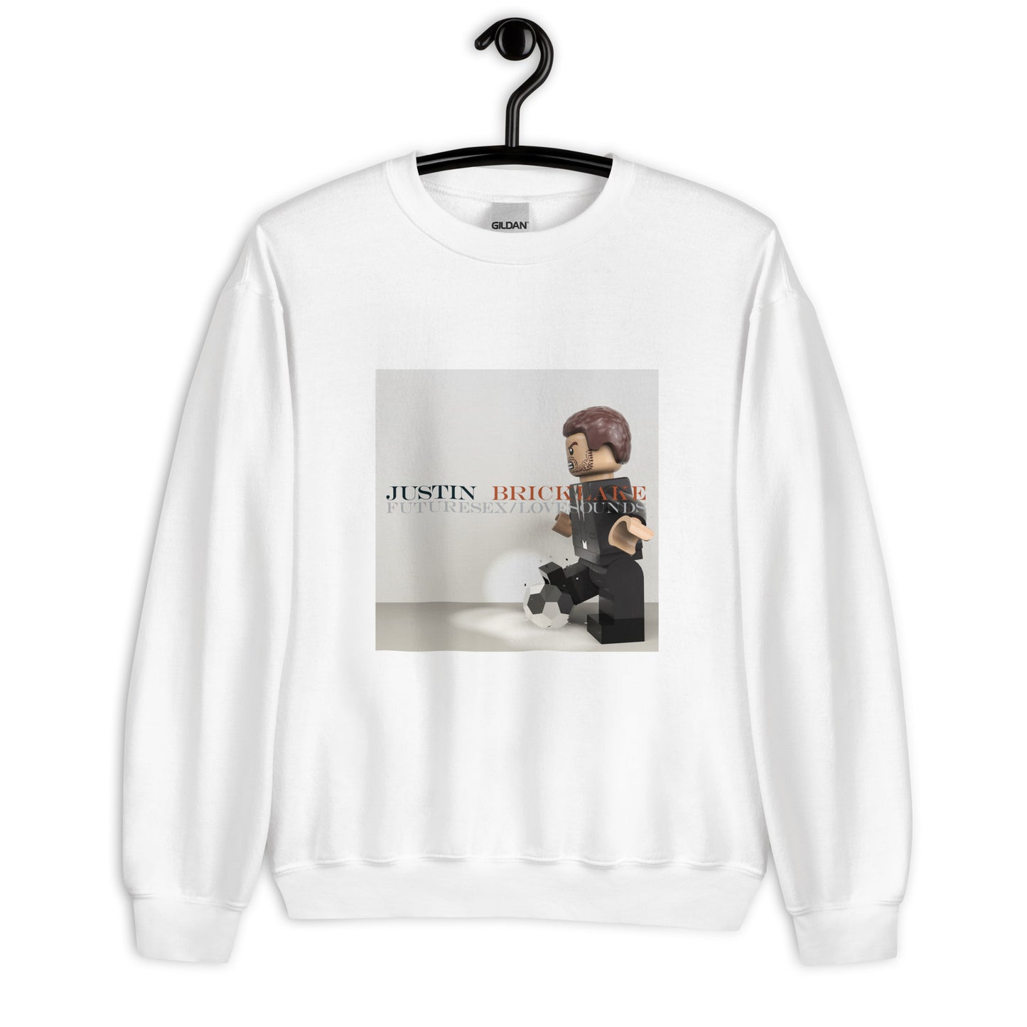 "Justin Timberlake - FutureSex/LoveSounds" Lego Parody Sweatshirt