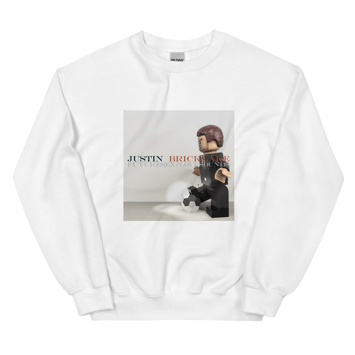 "Justin Timberlake - FutureSex/LoveSounds" Lego Parody Sweatshirt