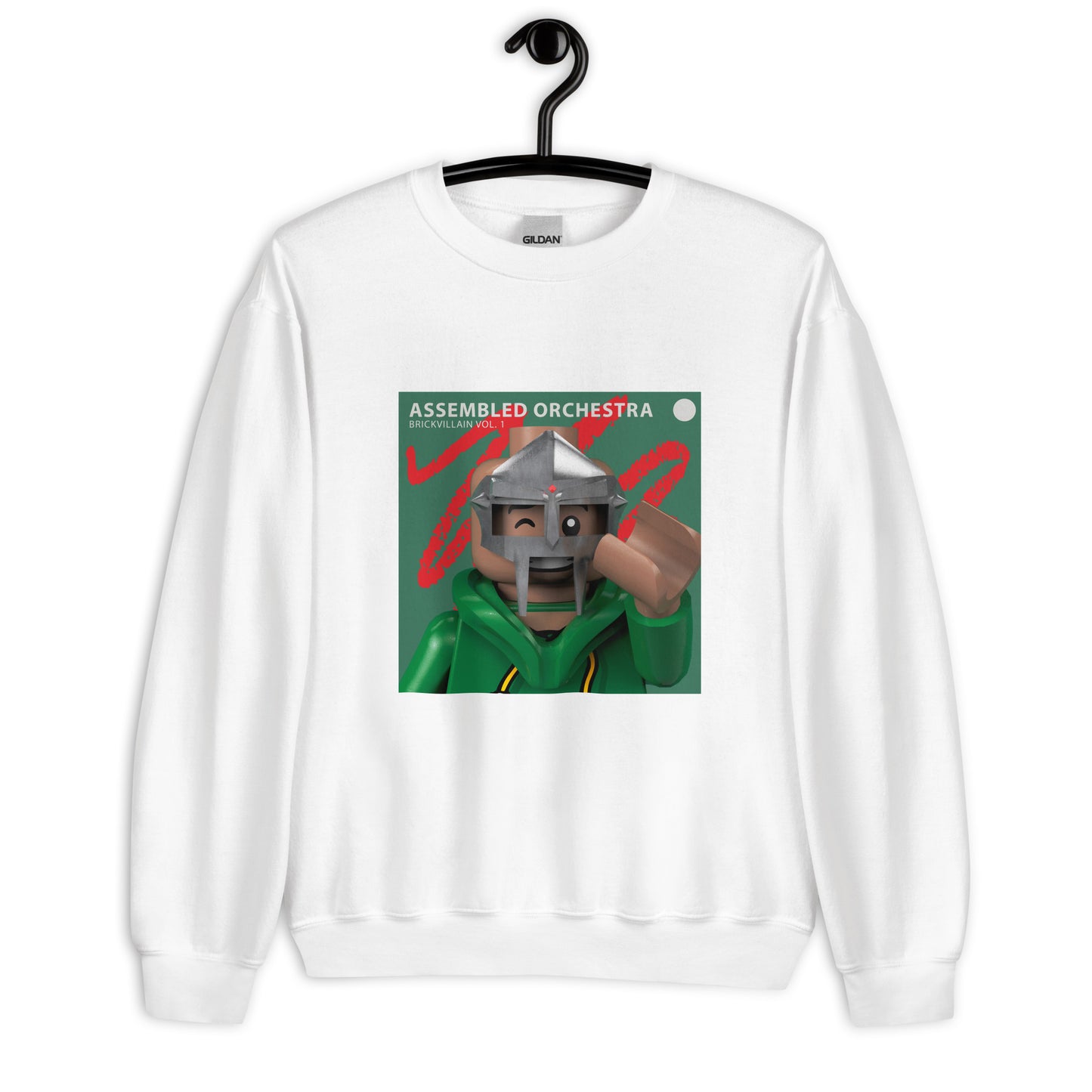 "Abstract Orchestra - Madvillain, Vol. 1" Lego Parody Sweatshirt