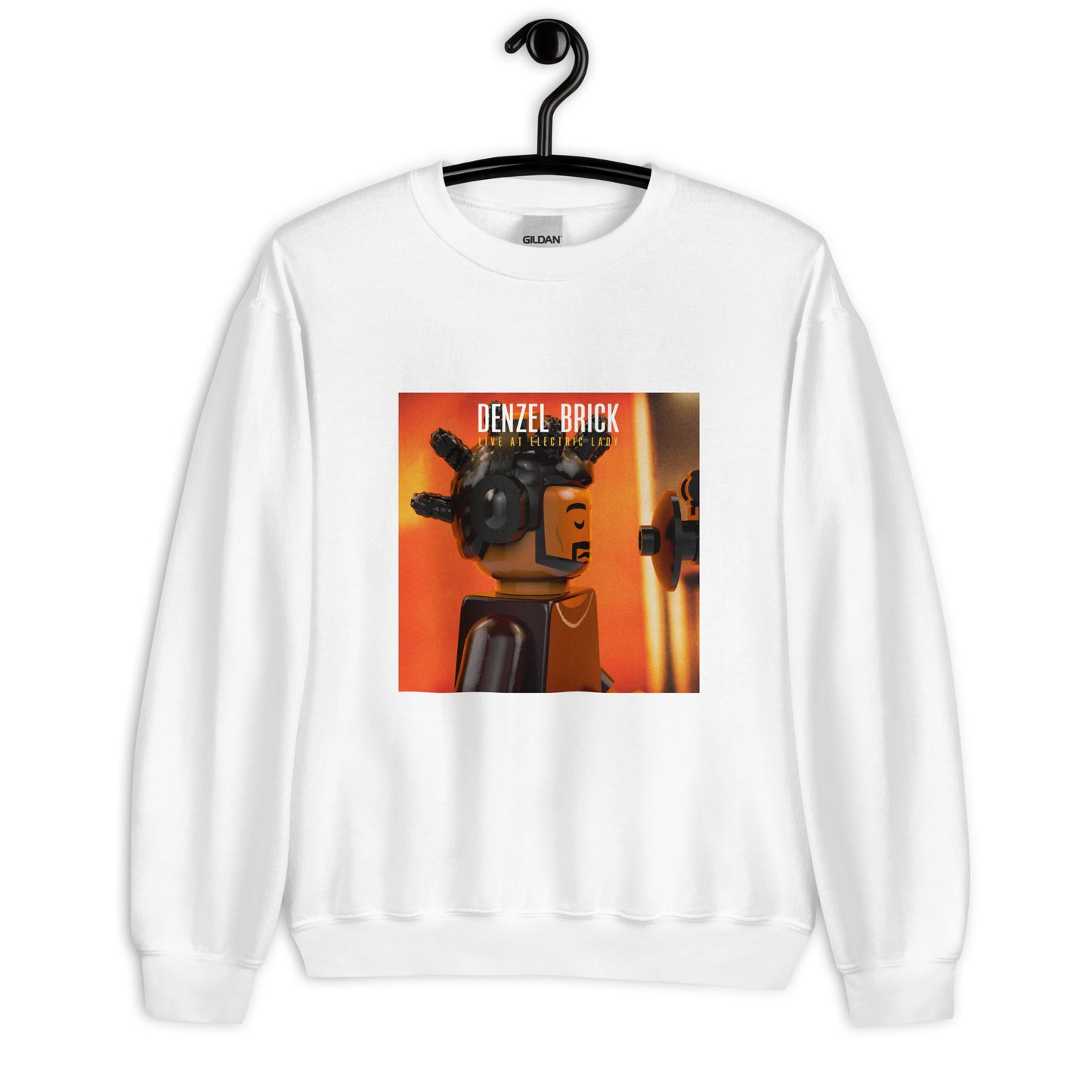 "Denzel Curry - Live At Electric Lady" Lego Parody Sweatshirt