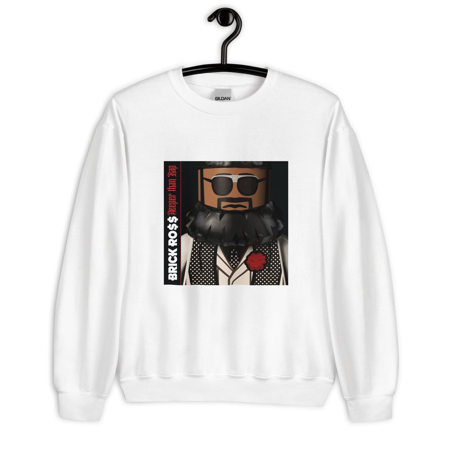 "Rick Ross - Deeper Than Rap" Lego Parody Sweatshirt