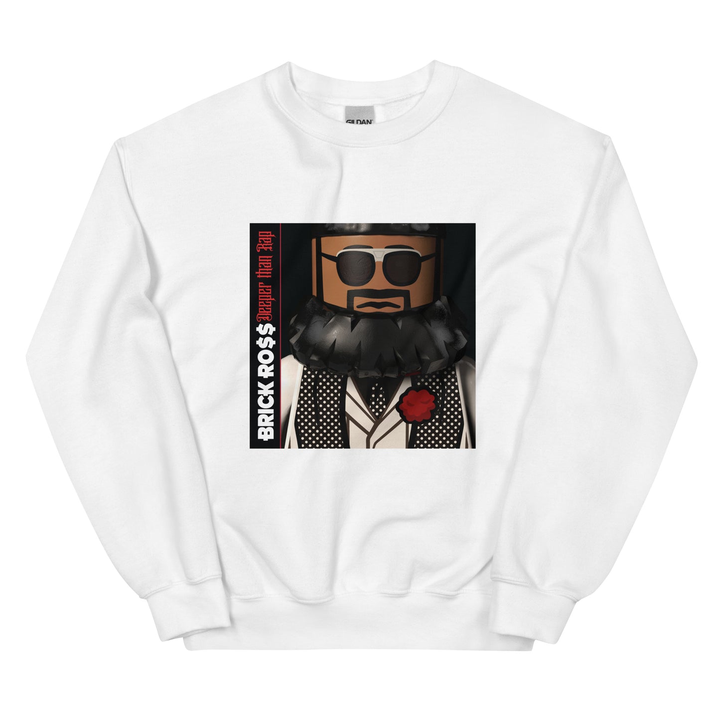 "Rick Ross - Deeper Than Rap" Lego Parody Sweatshirt