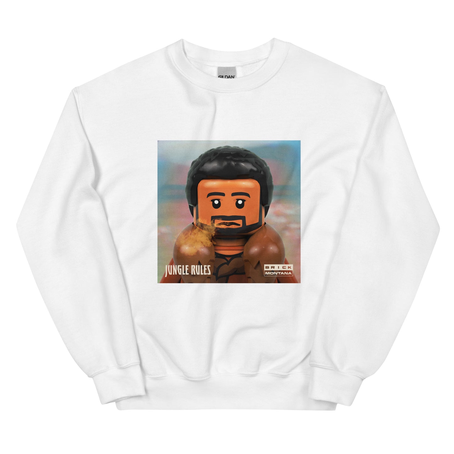 "French Montana - Jungle Rules" Lego Parody Sweatshirt