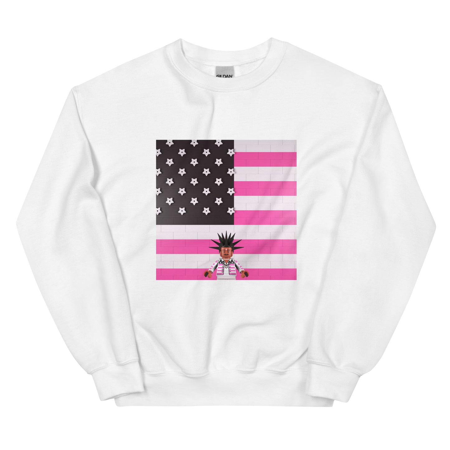 "Lil Uzi Vert - Pink Tape" Lego Parody Sweatshirt