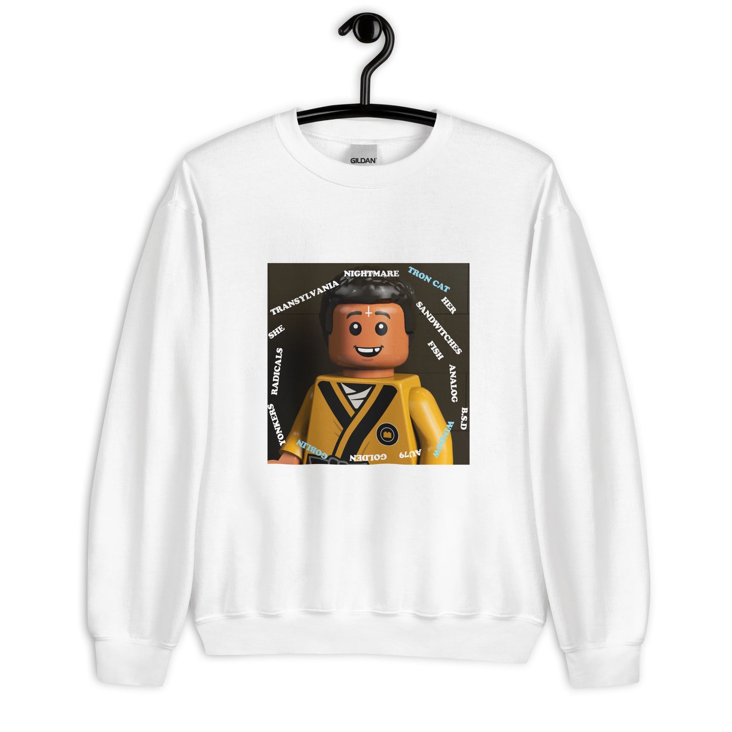 "Tyler, The Creator - Goblin (Physical “Back” Cover)" Lego Parody Sweatshirt