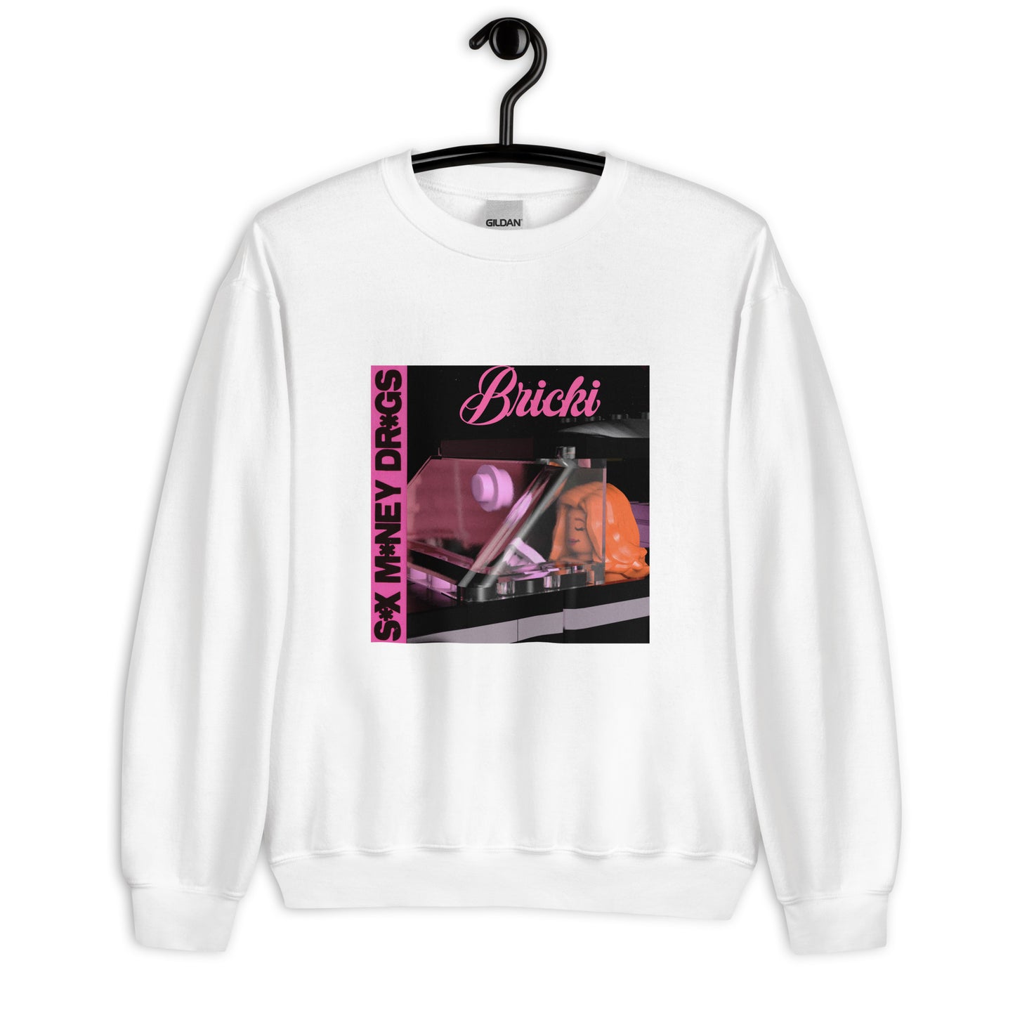 "Lucki - s*x m*ney dr*gs" Lego Parody Sweatshirt