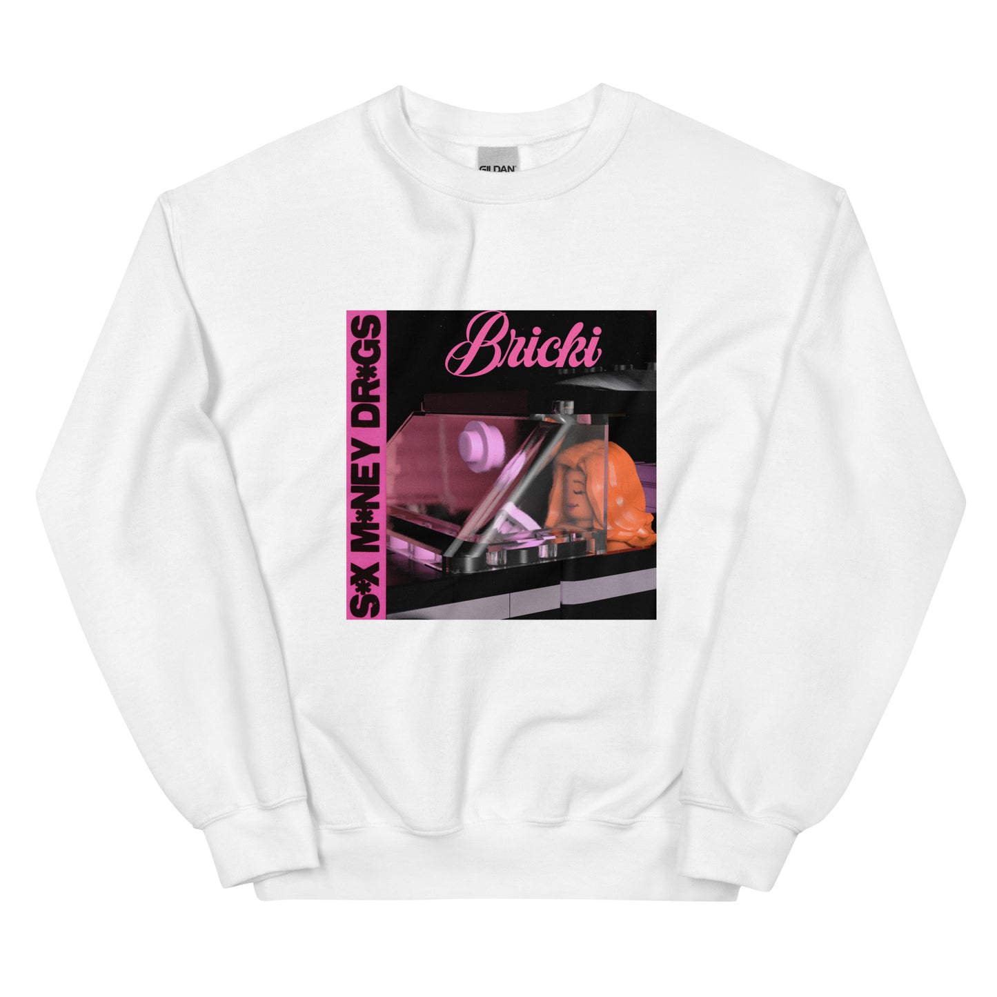 "Lucki - s*x m*ney dr*gs" Lego Parody Sweatshirt