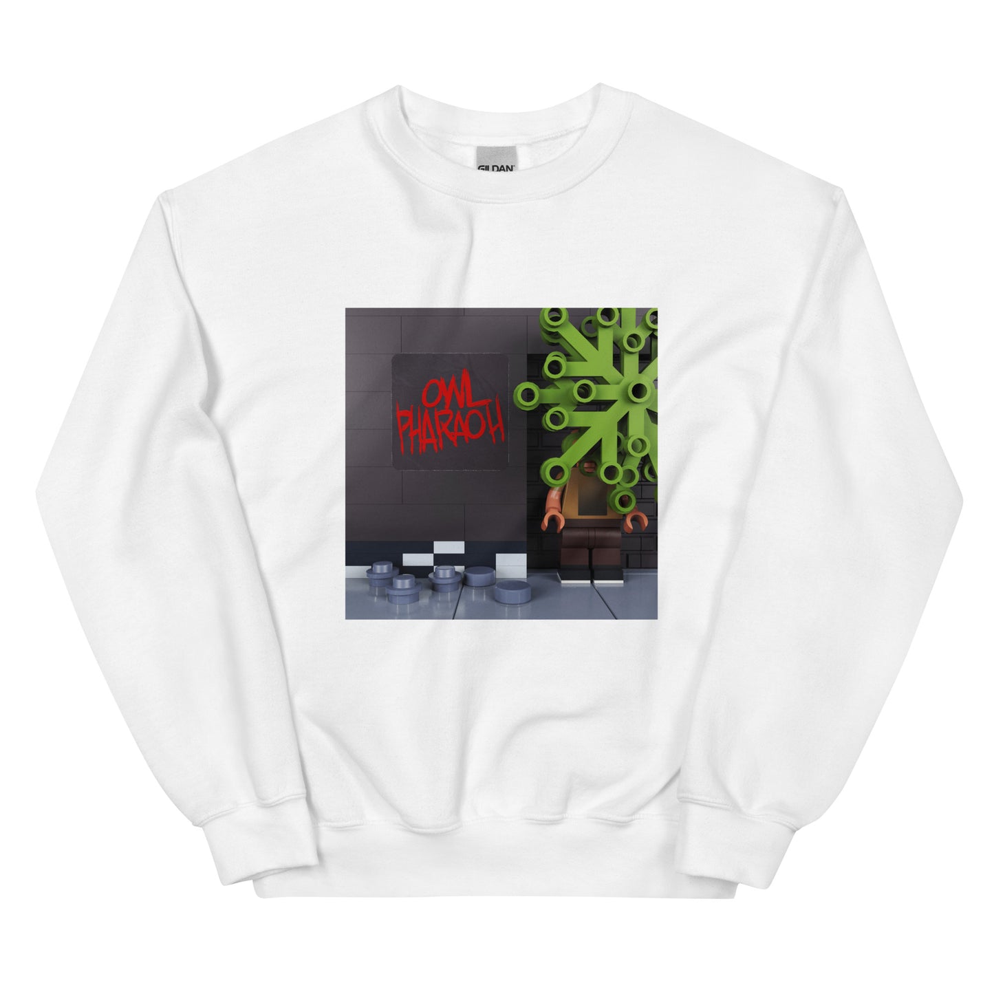 "Travis Scott - Owl Pharaoh" Lego Parody Sweatshirt