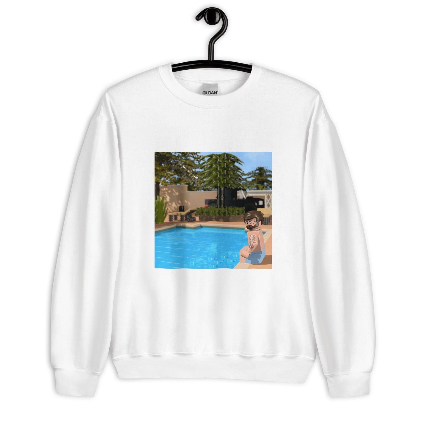 "Post Malone - Austin" Lego Parody Sweatshirt