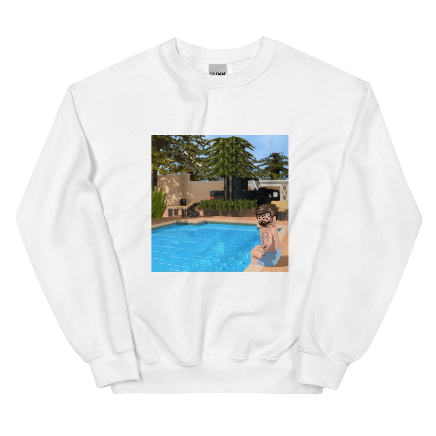 "Post Malone - Austin" Lego Parody Sweatshirt