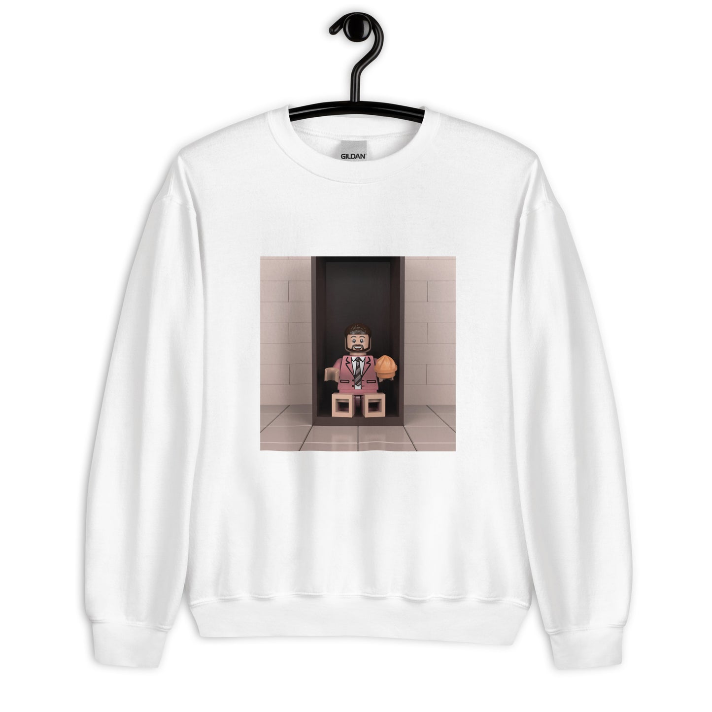 "Mac Miller - Swimming [Cover Shoot Outtake]" Lego Parody Sweatshirt