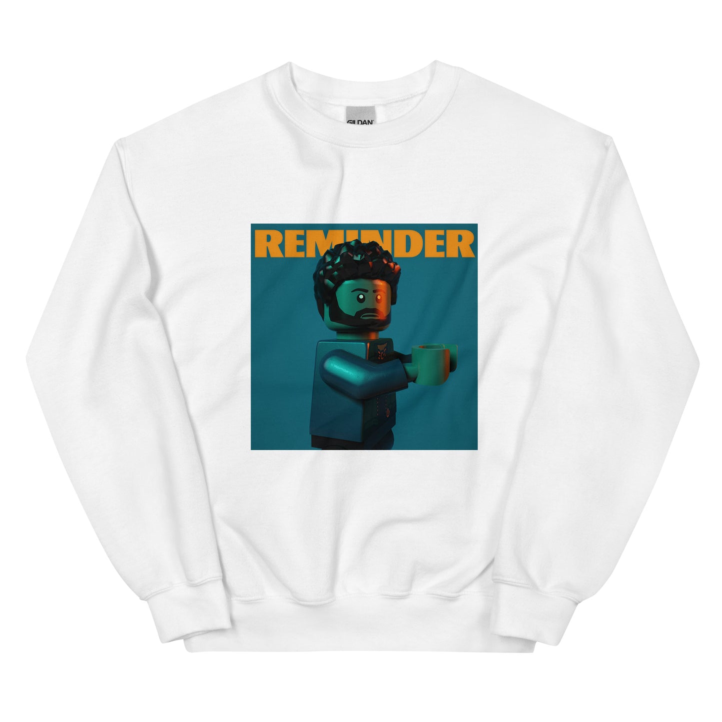 "The Weeknd - Reminder" Lego Parody Sweatshirt