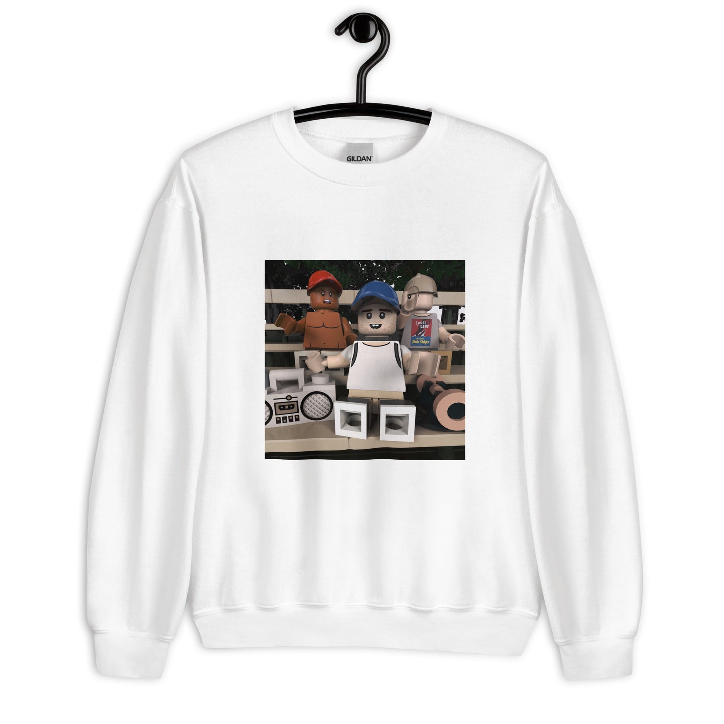 "Mac Miller - K.I.D.S. [Cover Shoot Outtake]" Lego Parody Sweatshirt