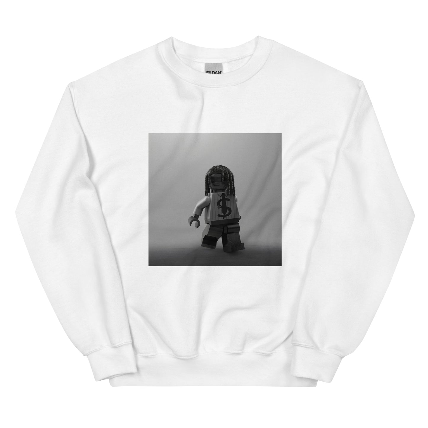 "Steve Lacy - Gemini Rights [Cover Shoot Outtake]" Lego Parody Sweatshirt