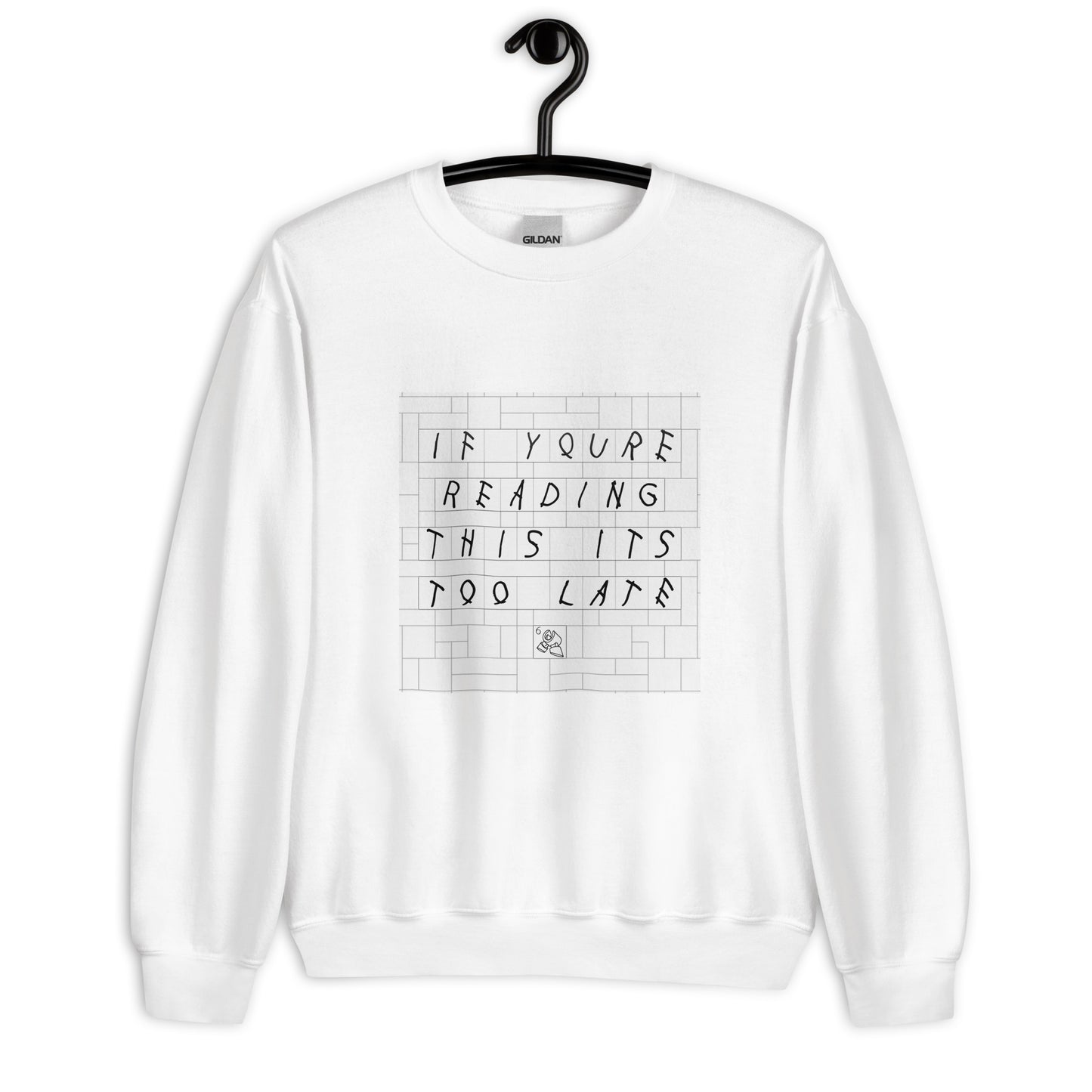 "Drake - If You're Reading This It's Too Late" Lego Parody Sweatshirt