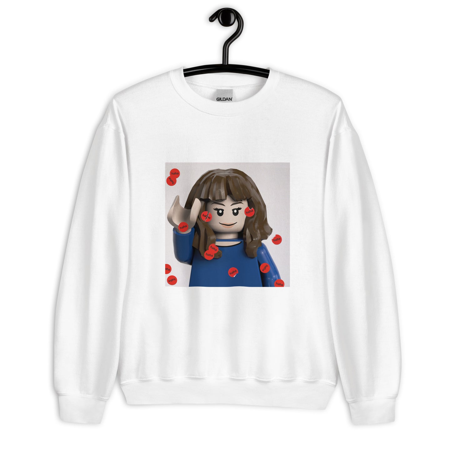 "Faye Webster - I Know I'm Funny Haha" Lego Parody Sweatshirt