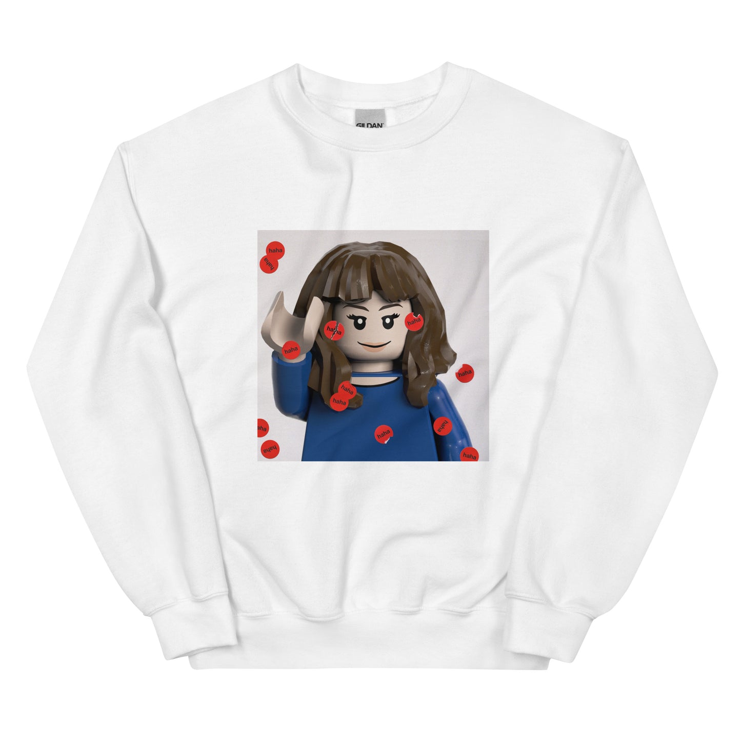 "Faye Webster - I Know I'm Funny Haha" Lego Parody Sweatshirt