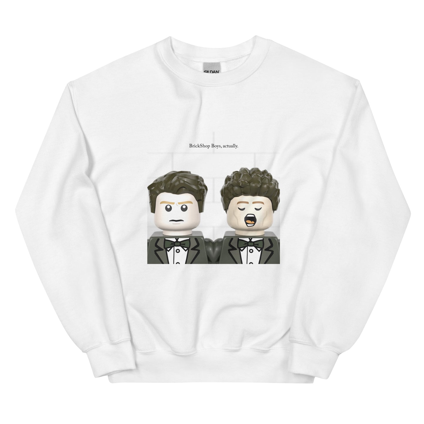 "Pet Shop Boys - Actually" Lego Parody Sweatshirt