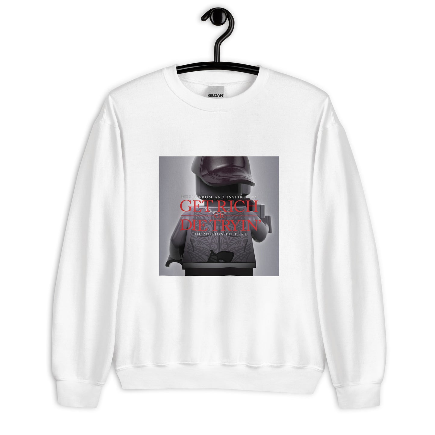 "Various Artists - Get Rich or Die Tryin' (Soundtrack)" Lego Parody Sweatshirt