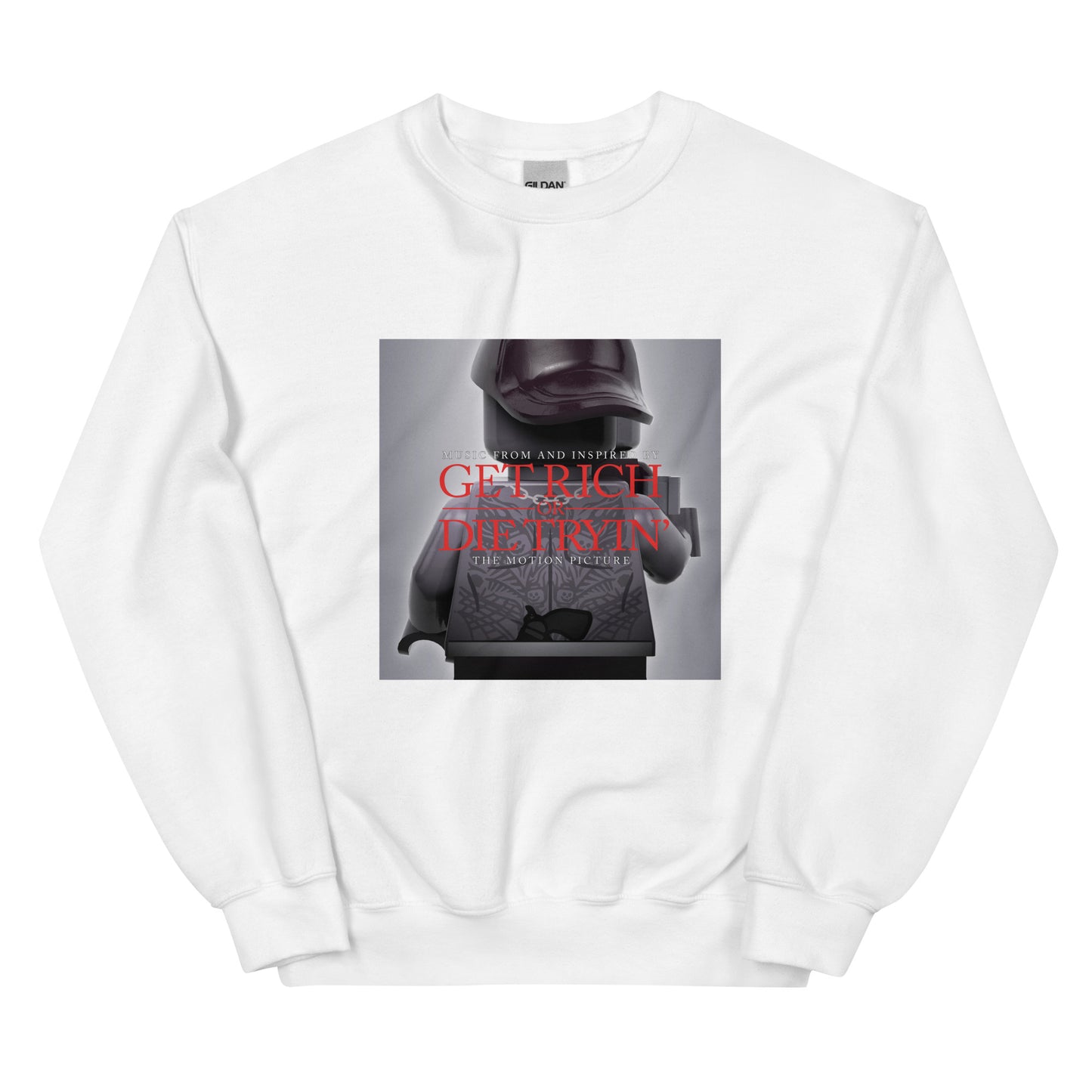 "Various Artists - Get Rich or Die Tryin' (Soundtrack)" Lego Parody Sweatshirt