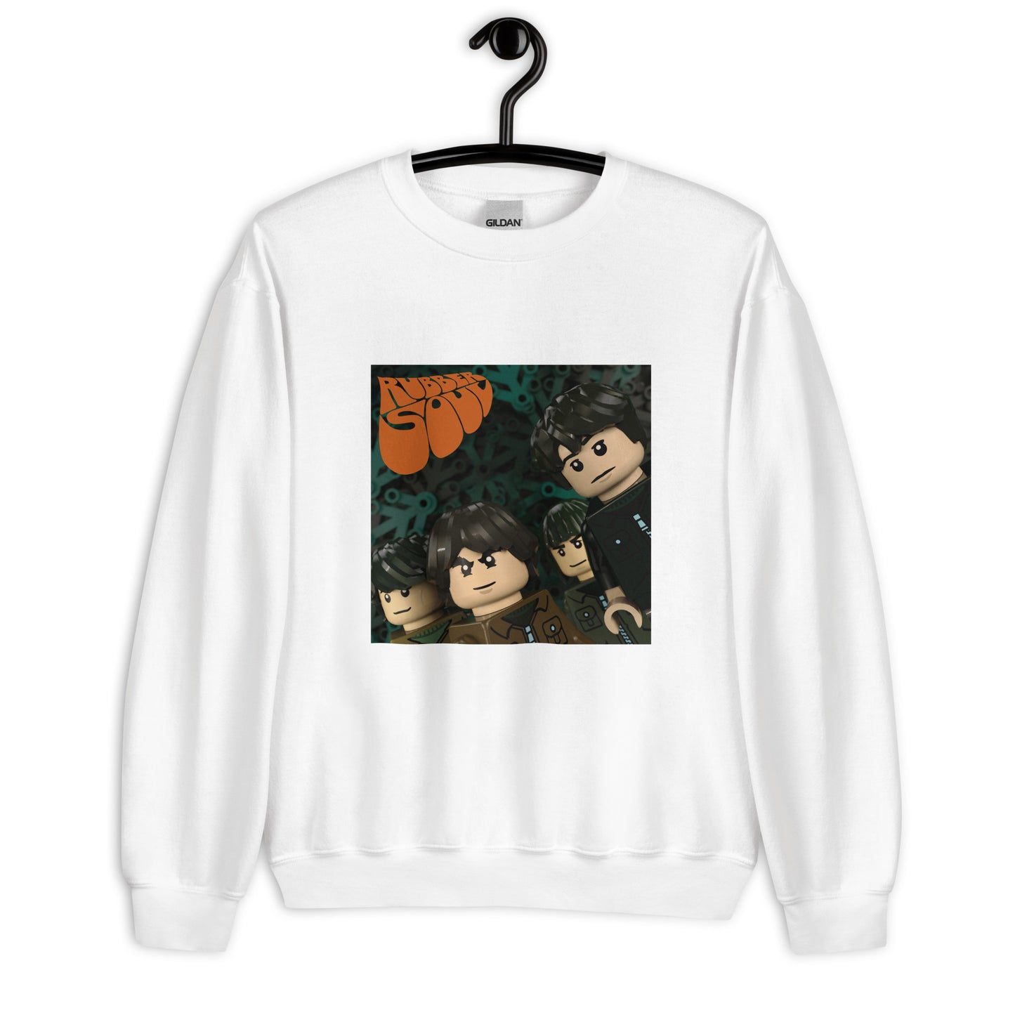 "The Beatles - Rubber Soul" Lego Parody Sweatshirt