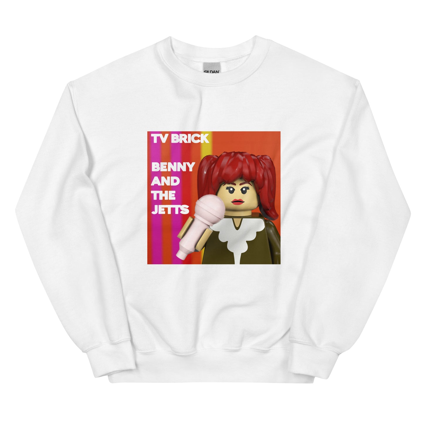 "TV Girl - Benny and the Jetts" Lego Parody Sweatshirt