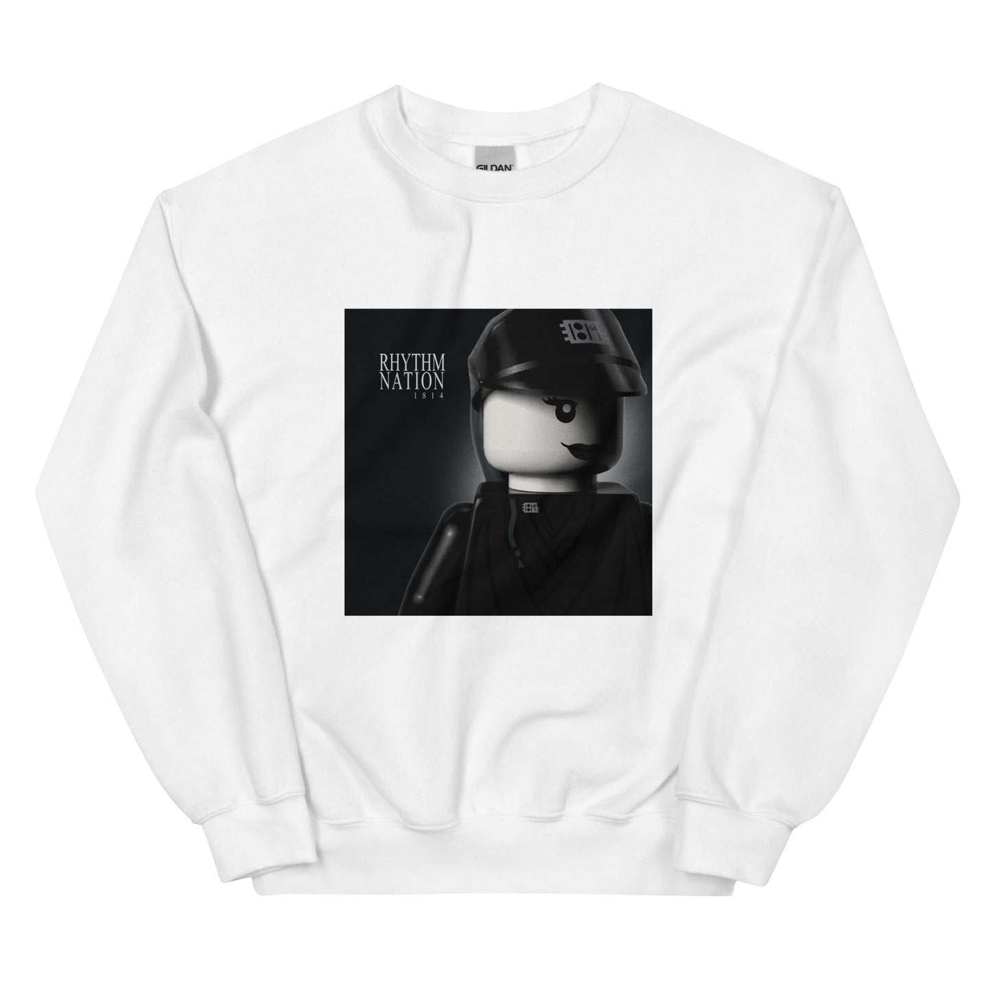 "Janet Jackson - Rhythm Nation 1814" Lego Parody Sweatshirt