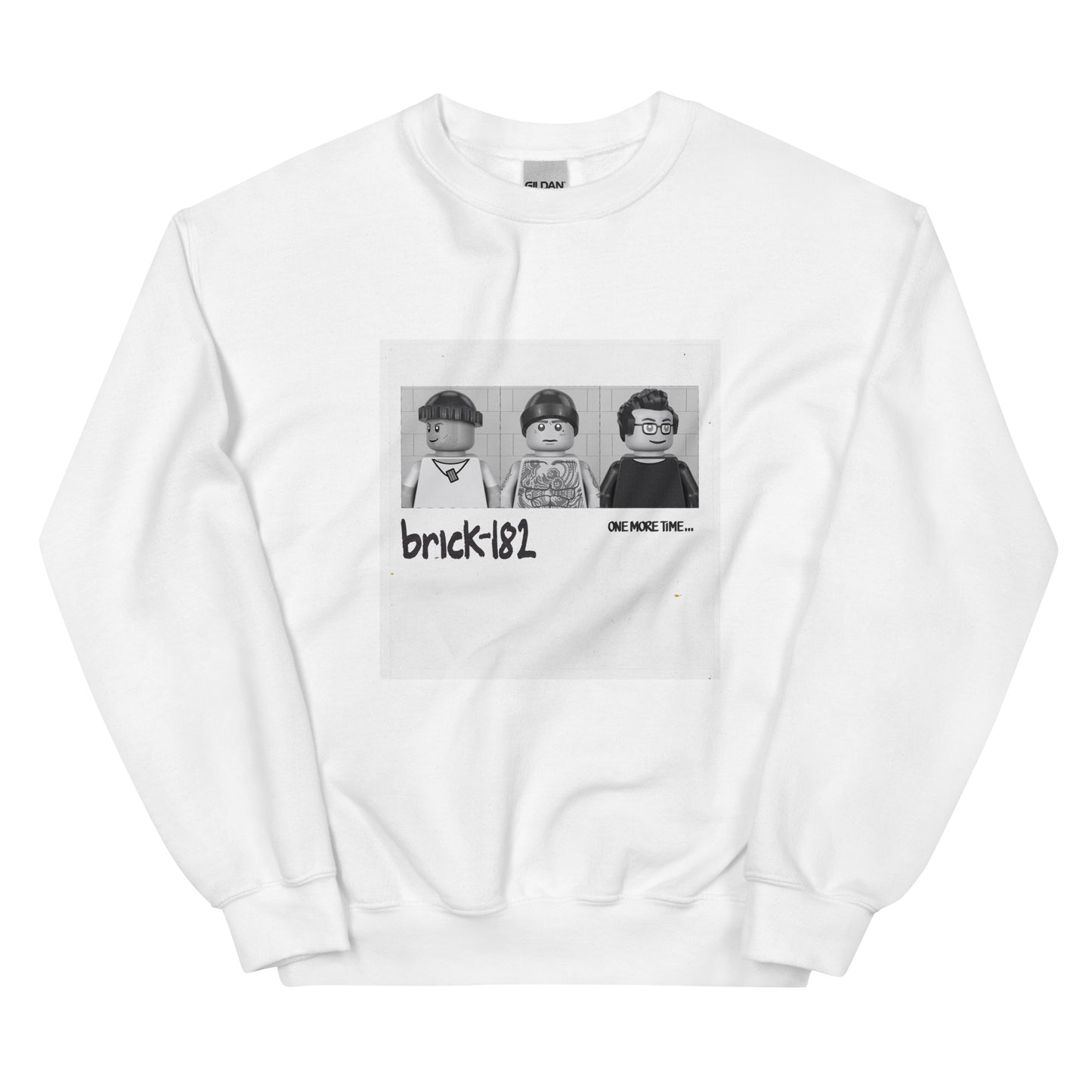 "Blink-182 - One More Time" Lego Parody Sweatshirt