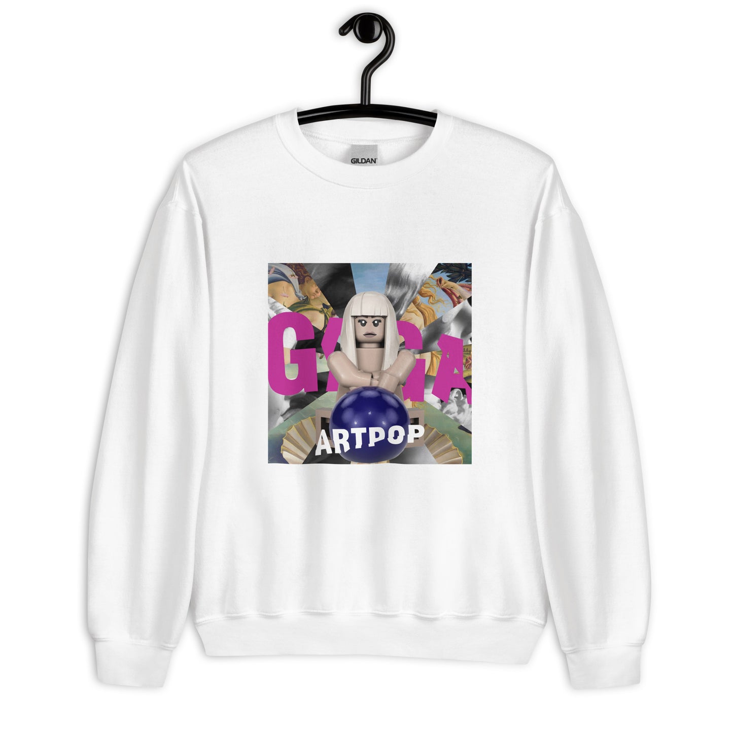 "Lady Gaga - ARTPOP" Lego Parody Sweatshirt