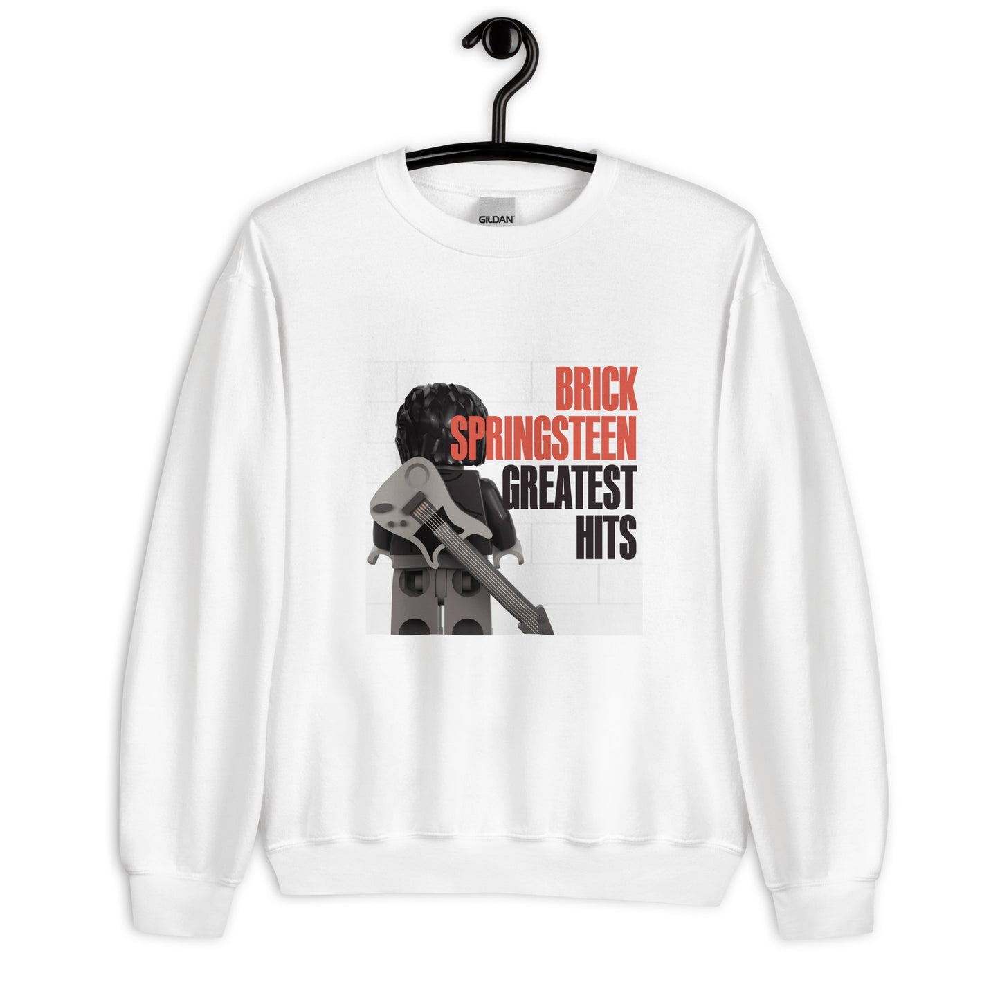 "Bruce Springsteen - Greatest Hits" Lego Parody Sweatshirt