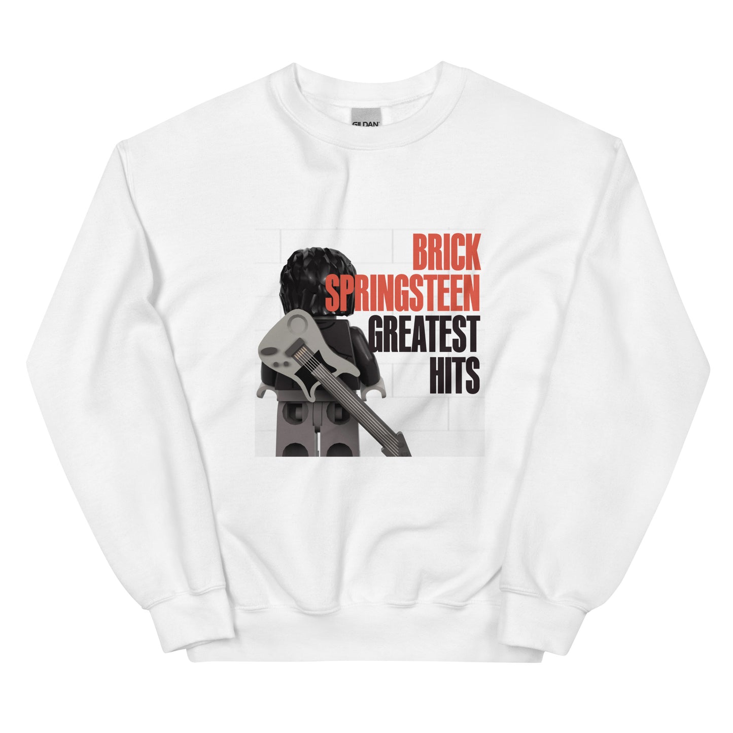 "Bruce Springsteen - Greatest Hits" Lego Parody Sweatshirt