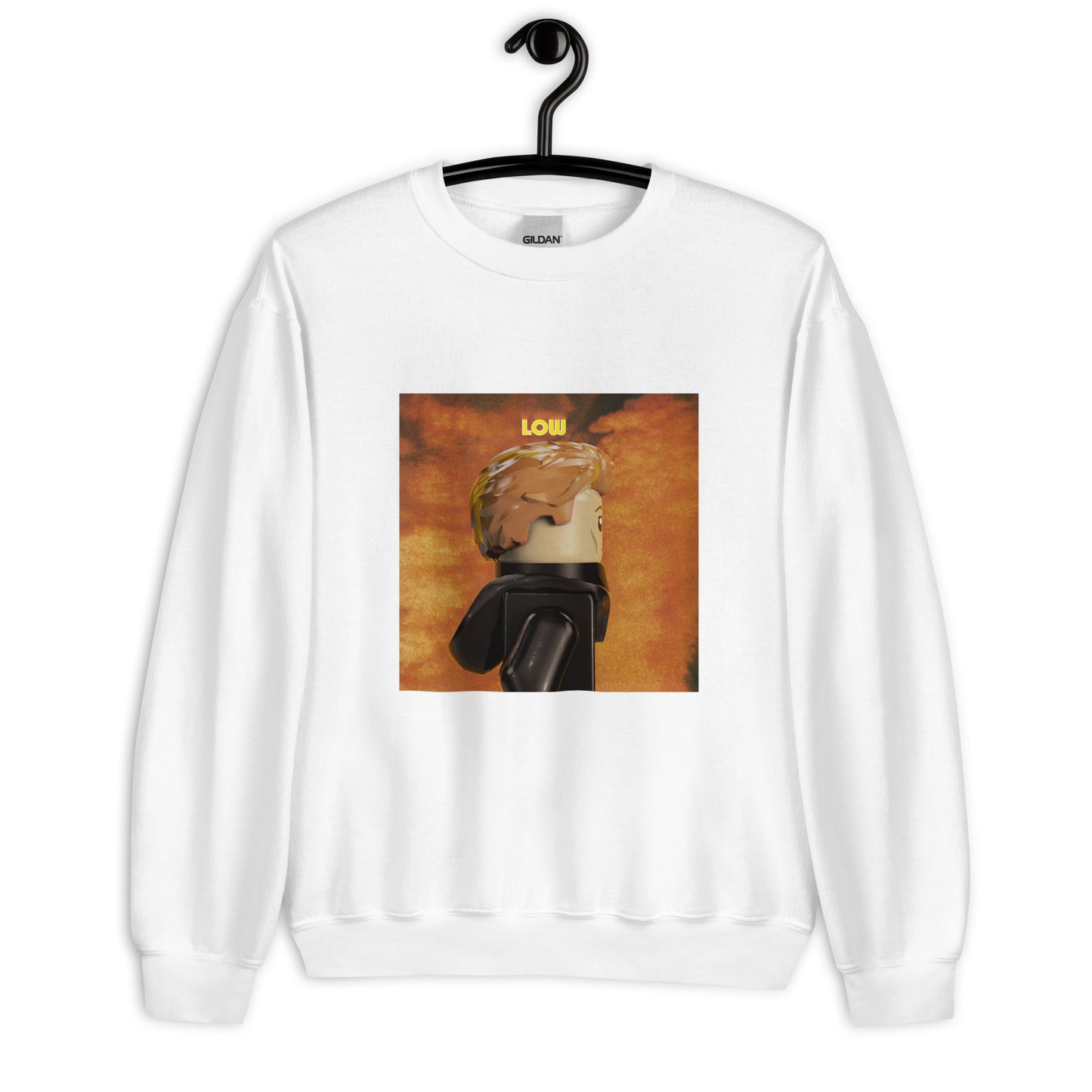 "David Bowie - Low" Lego Parody Sweatshirt