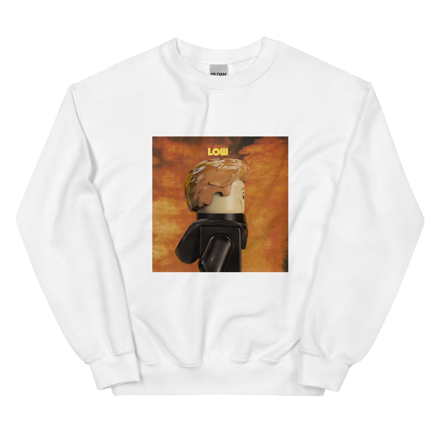 "David Bowie - Low" Lego Parody Sweatshirt